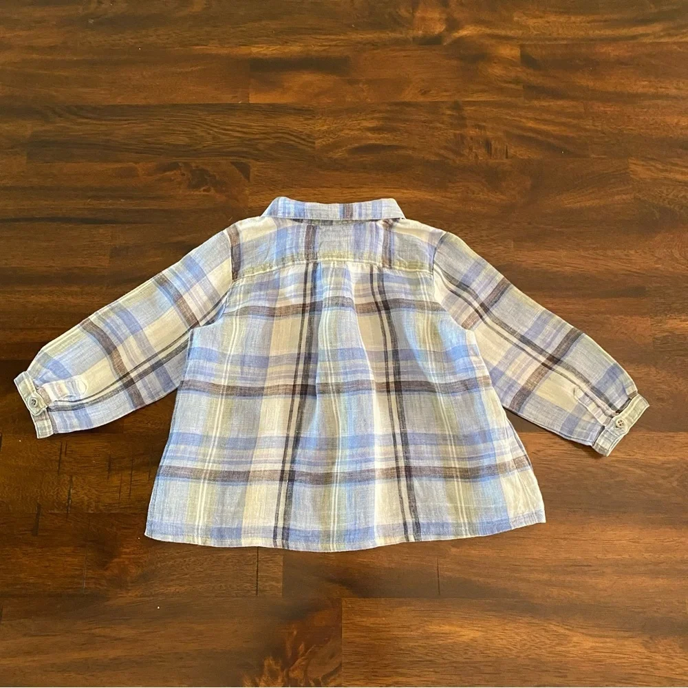 Bonpoint Linnen Baby Boy Shirt - Picture 5 of 10